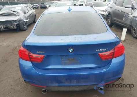2015 BMW 435I Gran Coupe xDrive from USA, damaged, VIN WBA4B3C50FGV48078
